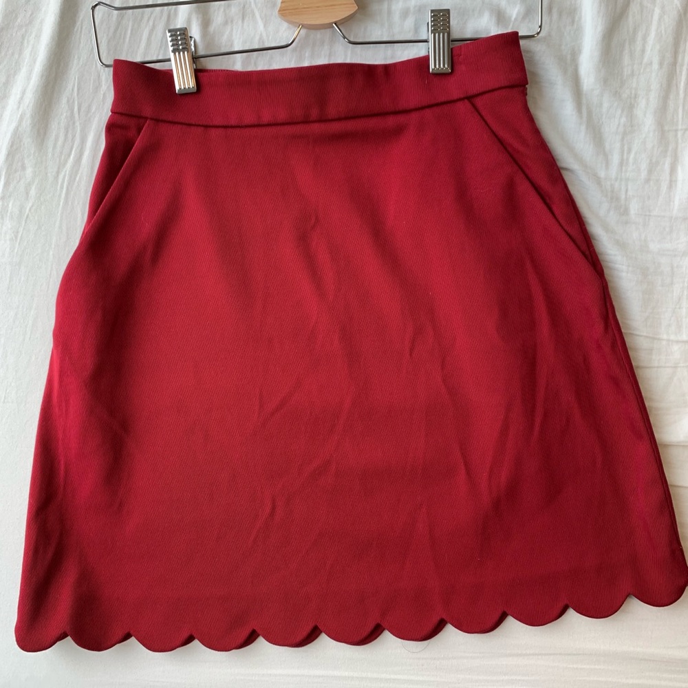 COS Red skirt - Picture 3 of 7